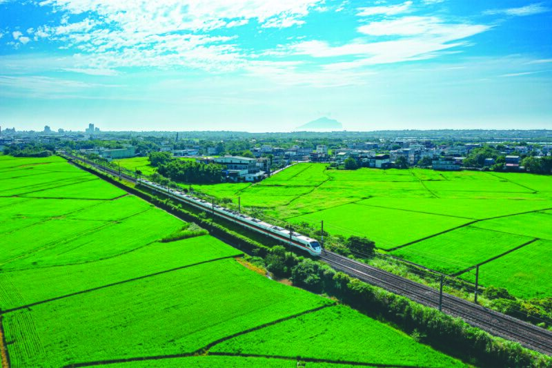 鐵路沿線土地空拍